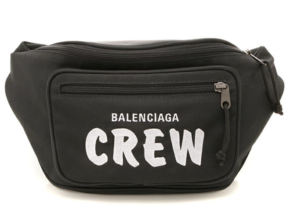 Balenciaga Bag Waist Black Canvas